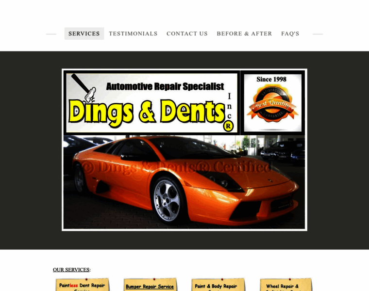 Dingsanddents.com thumbnail