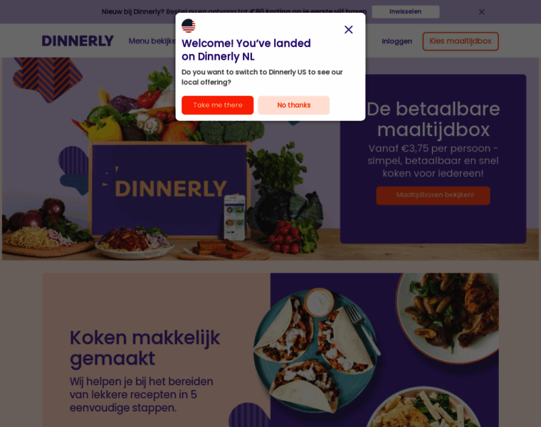 Dinnerly.nl thumbnail