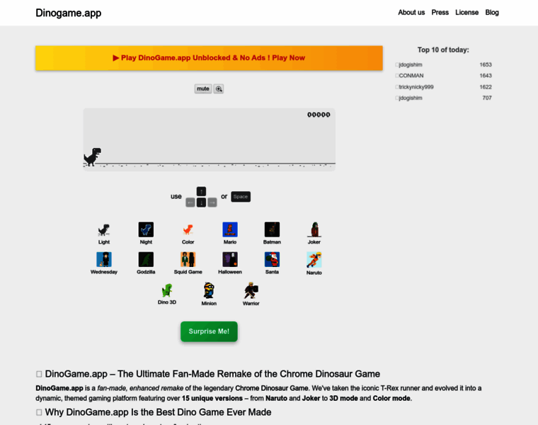 Dinogame.app thumbnail