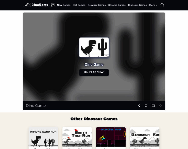 Dinogameoffline.io thumbnail Dinogameoffline.io thumbnail