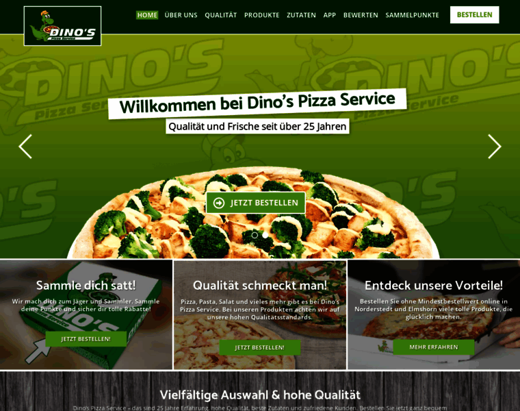 Dinos-pizzaservice.de thumbnail