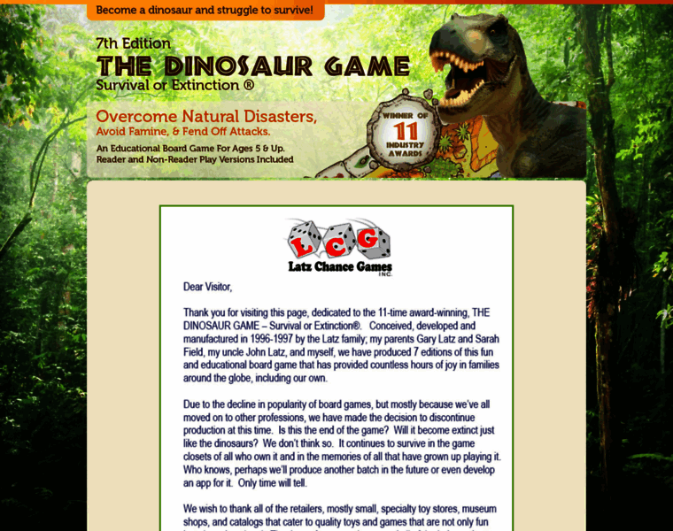 Dinosaur-game.com thumbnail