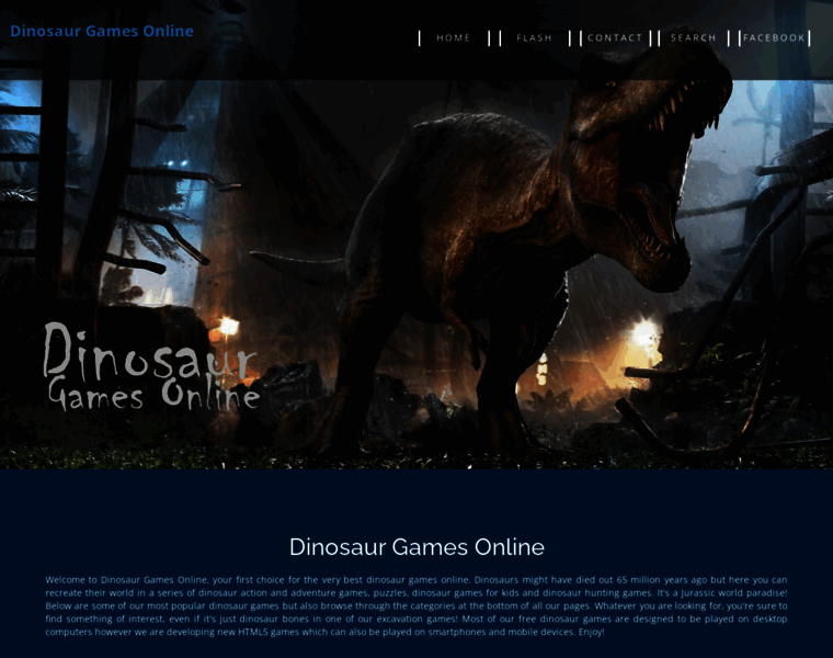 Dinosaur-games.online thumbnail