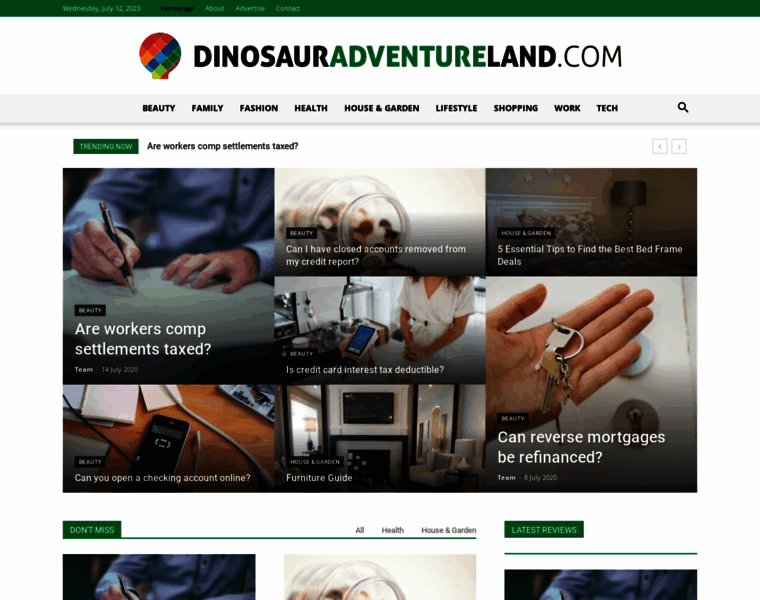 Dinosauradventureland.com thumbnail