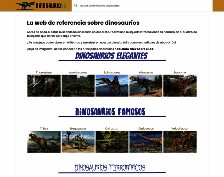 Dinosaurioss.com thumbnail