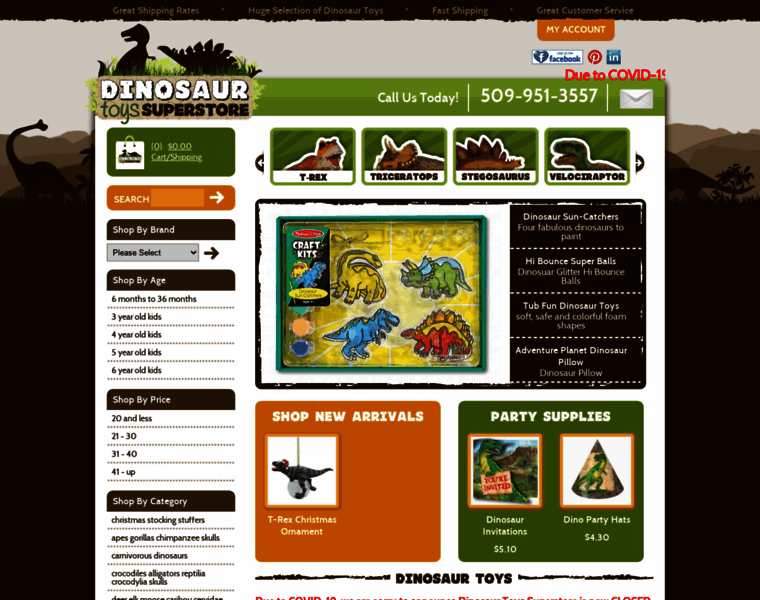 Dinosaurtoyssuperstore.com thumbnail