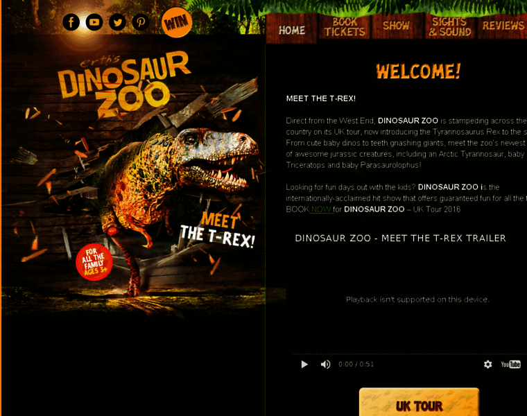 Dinosaurzoolive.com thumbnail