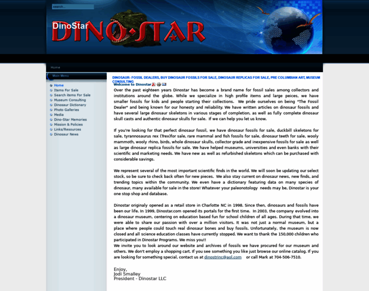 Dinostar.com thumbnail