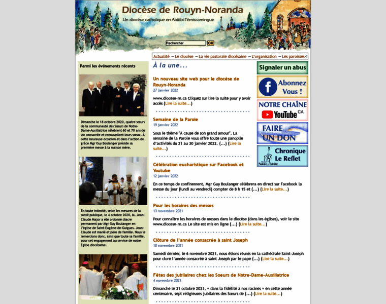 Diocese-rouyn-noranda.org thumbnail