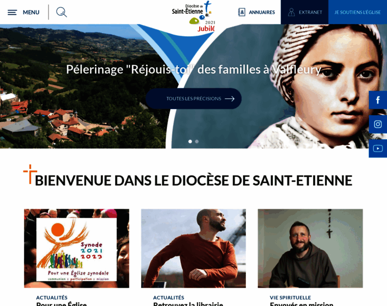 Diocese-saintetienne.fr thumbnail