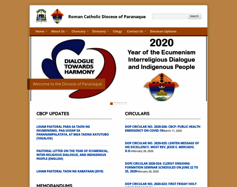 Dioceseofparanaque.org thumbnail