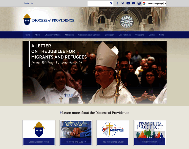 Dioceseofprovidence.org thumbnail