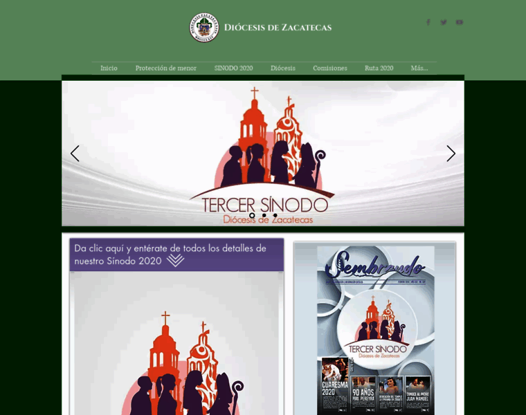 Diocesisdezacatecas.com thumbnail