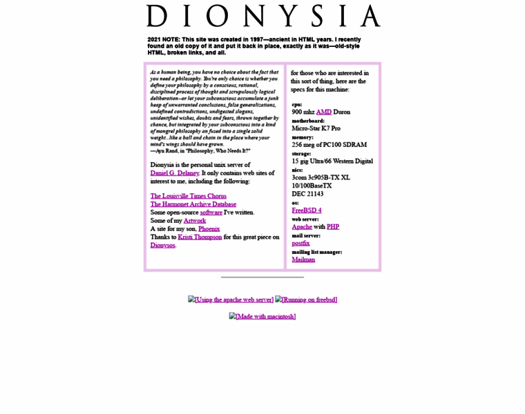 Dionysia.org thumbnail