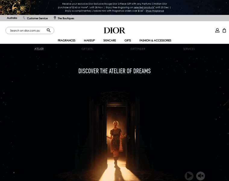 Dior.com.au thumbnail