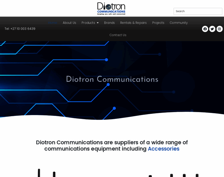 Diotron.co.za thumbnail