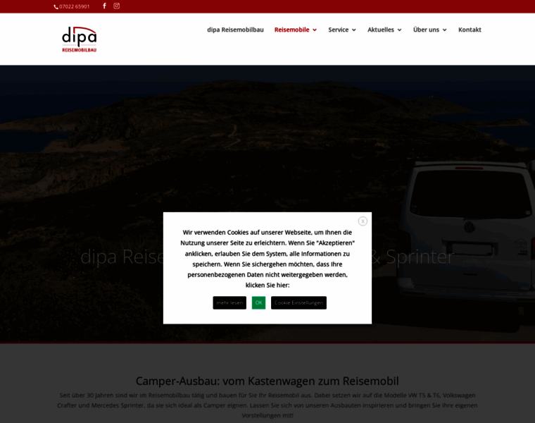 Dipa-reisemobile.de thumbnail