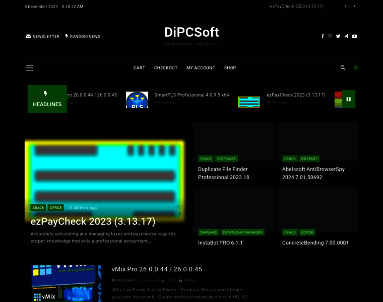 Dipc-soft.com thumbnail