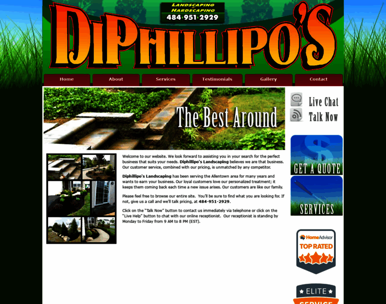 Diphilliposlandscaping.com thumbnail