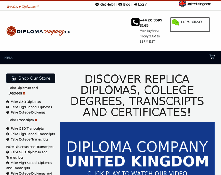 Diplomacompany.co.uk thumbnail