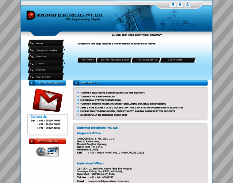 Diplomatelectricals.com thumbnail