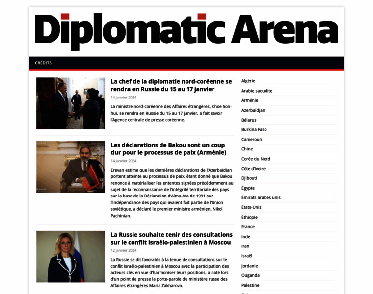 Diplomaticarena.org thumbnail
