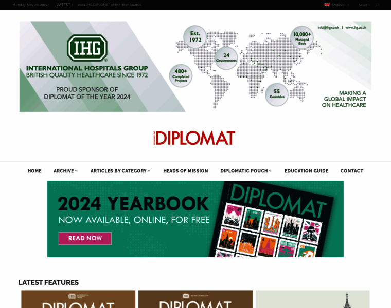 Diplomatmagazine.com thumbnail