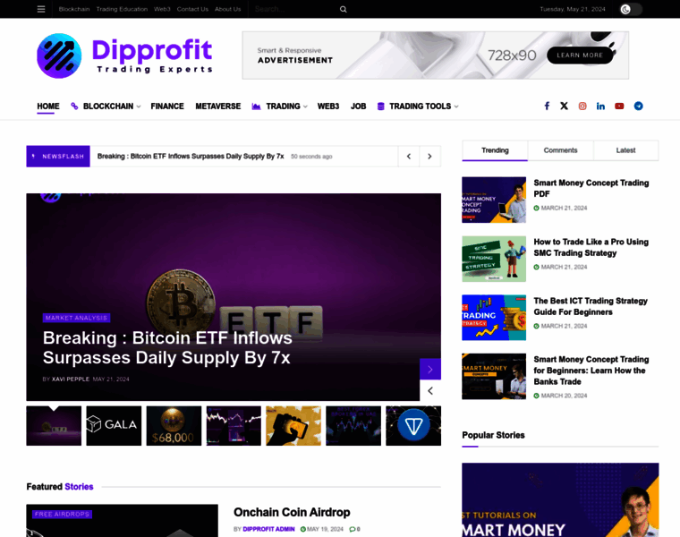 Dipprofit.com thumbnail