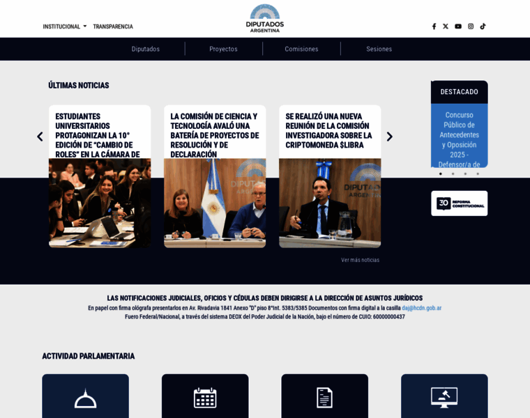 Diputados.gov.ar thumbnail Diputados.gov.ar thumbnail