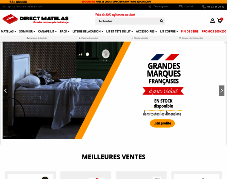 Direct-matelas.fr thumbnail Direct-matelas.fr thumbnail