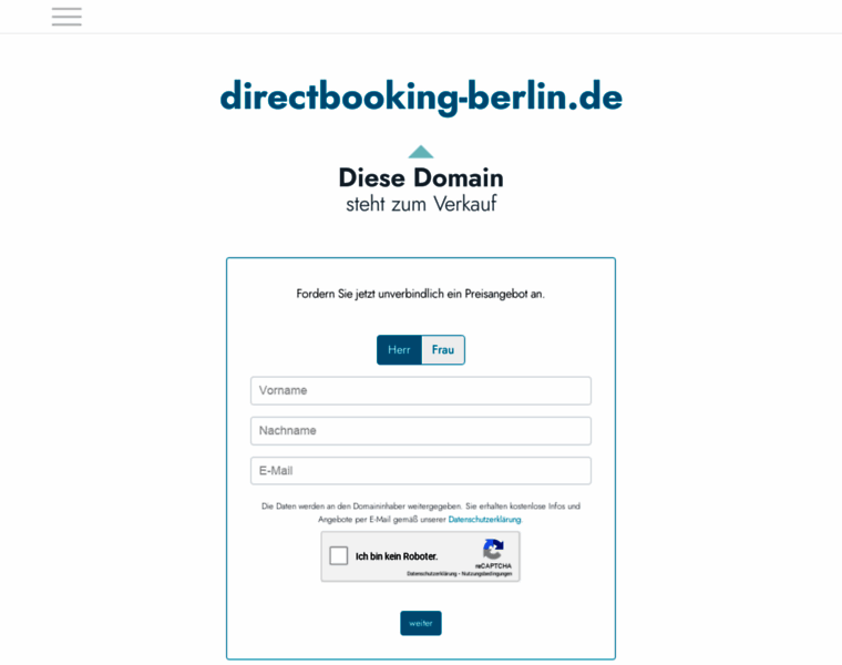Directbooking-berlin.de thumbnail