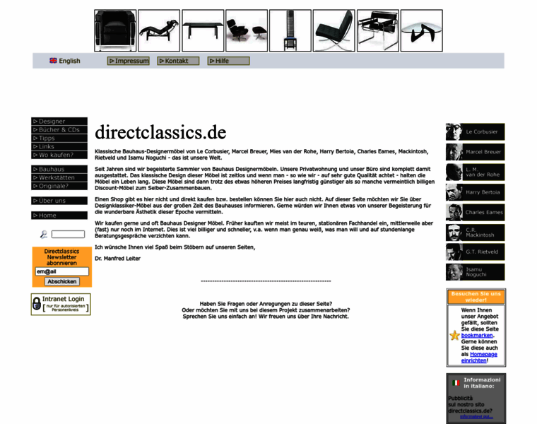 Directclassics.de thumbnail