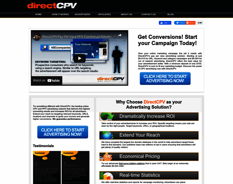 Directcpv.com thumbnail