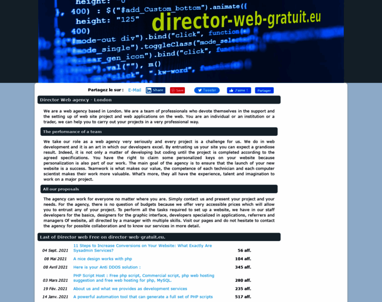Director-web-gratuit.eu thumbnail