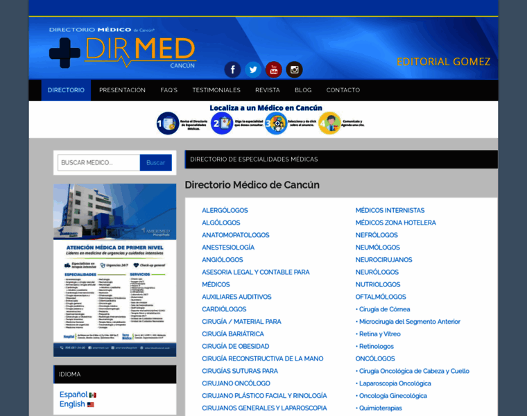 Directoriomedicodecancun.com.mx thumbnail
