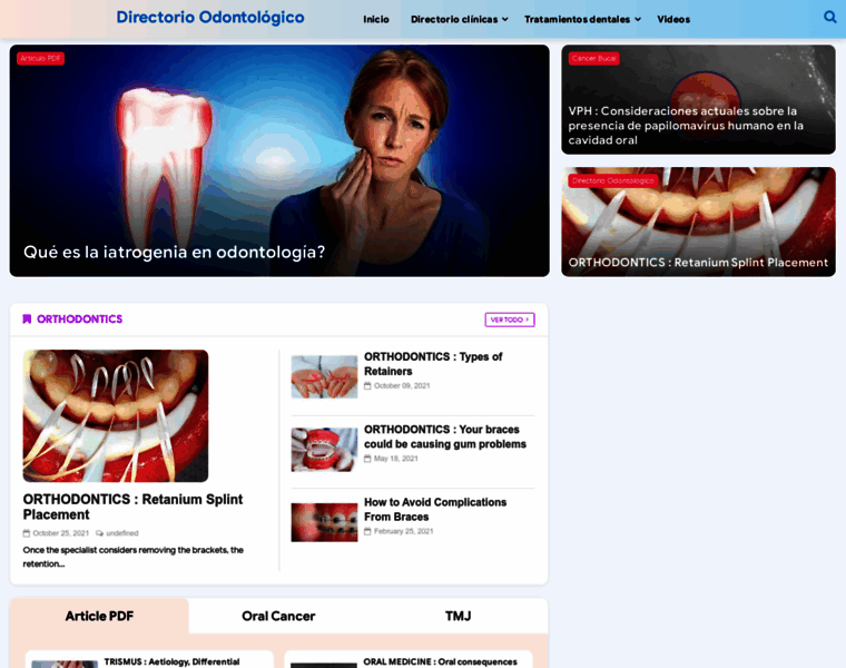 Directorioodontologico.info thumbnail