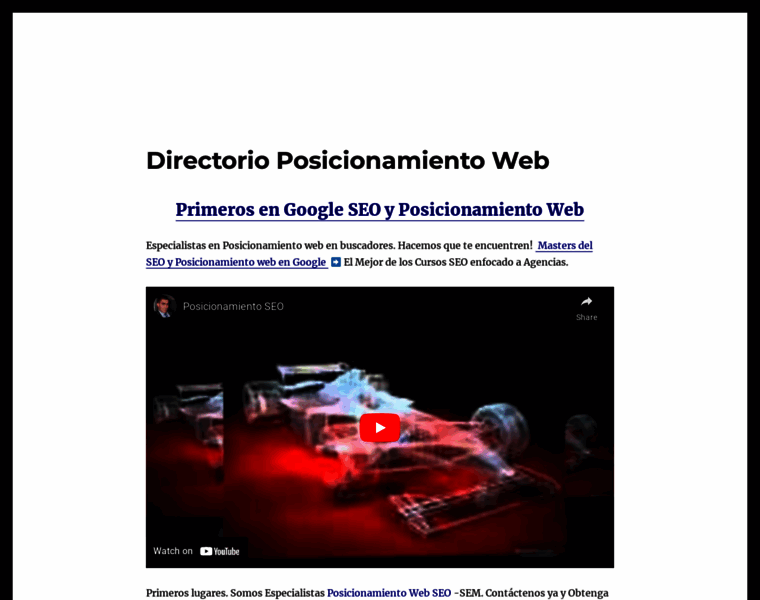 Directorioposicionamientoweb.com thumbnail