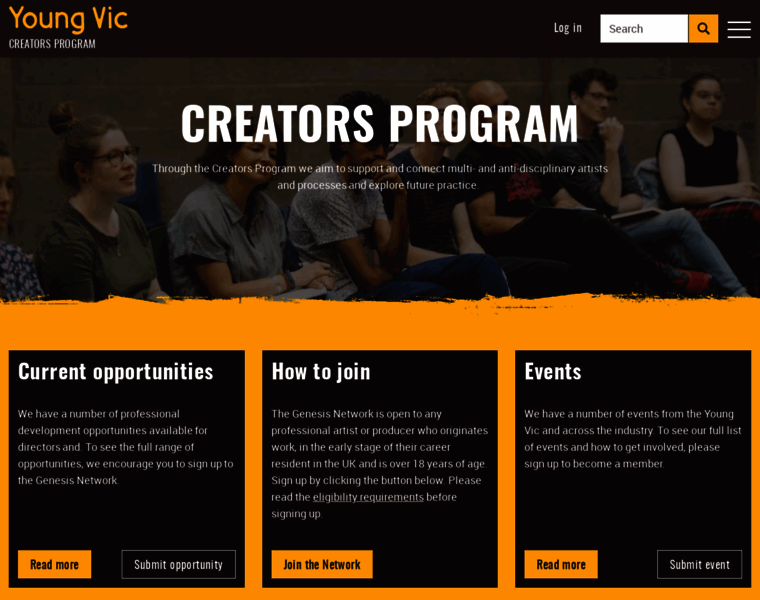 Directorsprogram.youngvic.org thumbnail