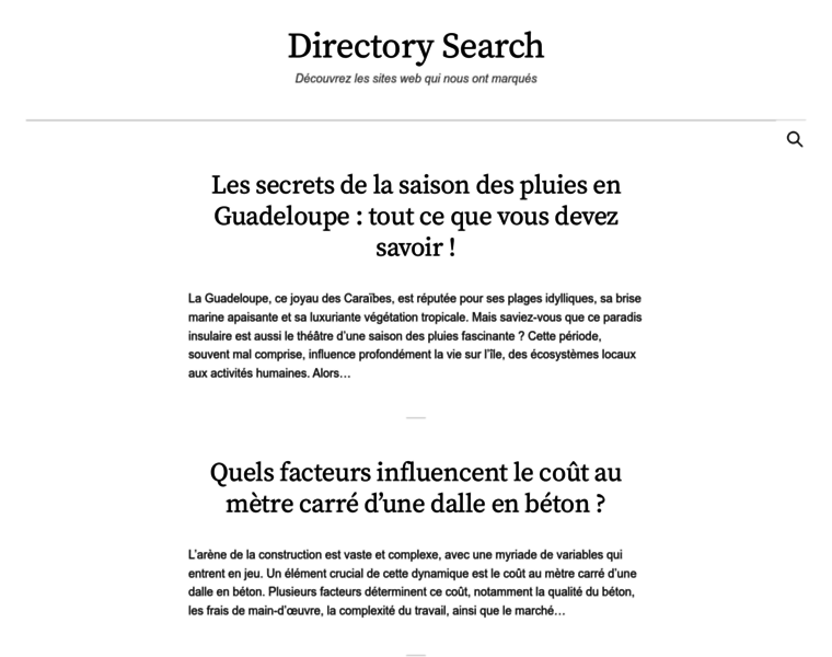 Directory-search.org thumbnail