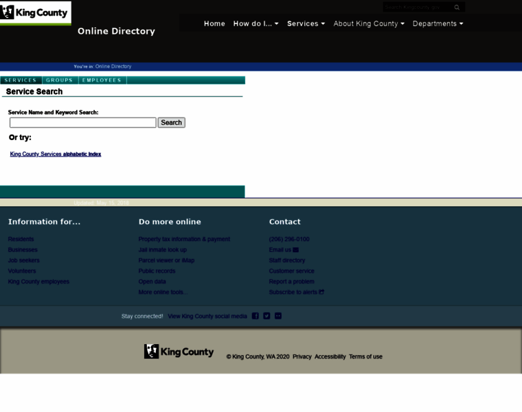 Directory.kingcounty.gov thumbnail