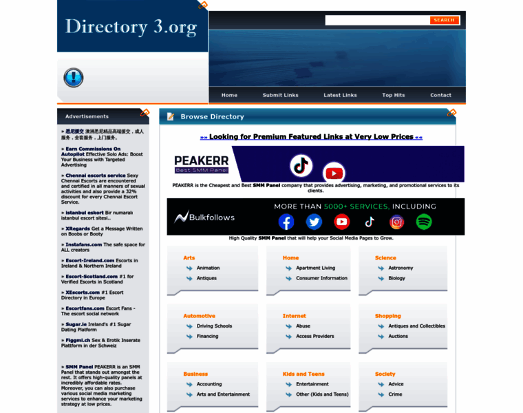 Directory3.org thumbnail