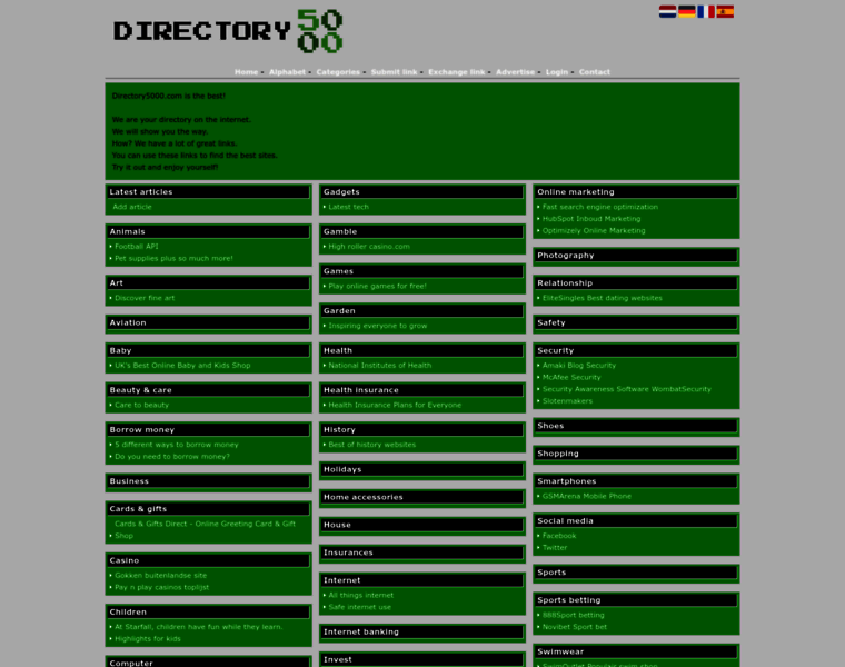 Directory5000.com thumbnail