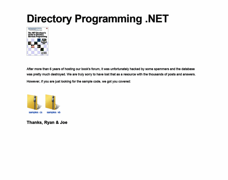 Directoryprogramming.net thumbnail