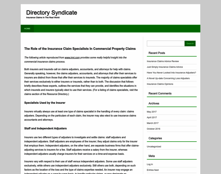 Directorysyndicate.info thumbnail