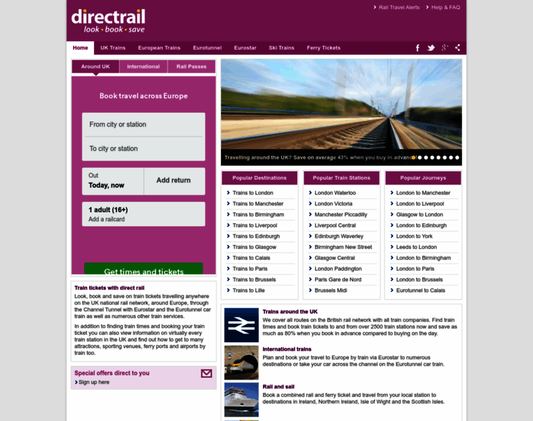 Directrail.com thumbnail