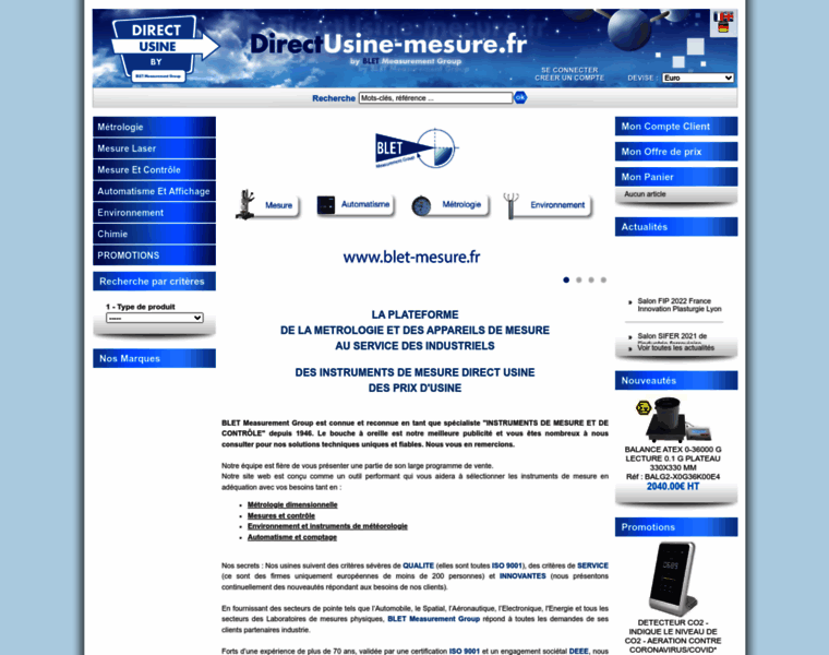 Directusine-mesure.fr thumbnail