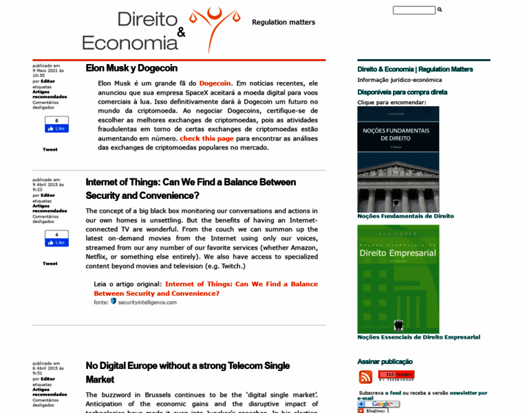 Direitoeconomia.com thumbnail