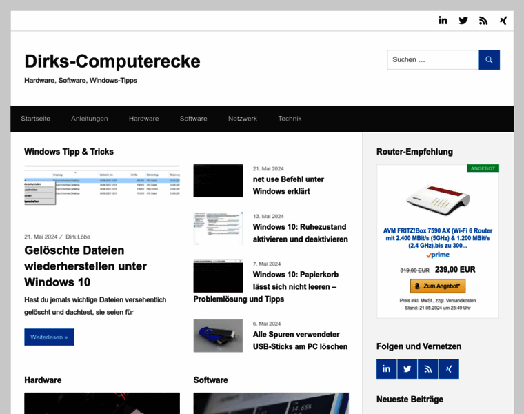 Dirks-computerecke.de thumbnail