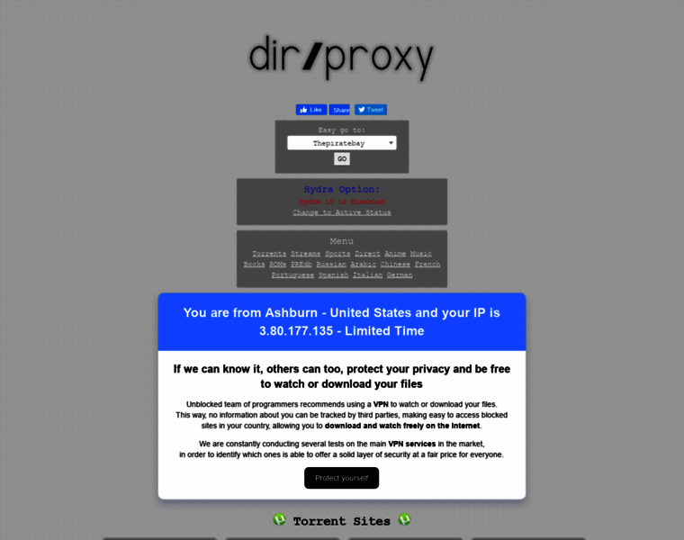 Dirproxy.biz thumbnail