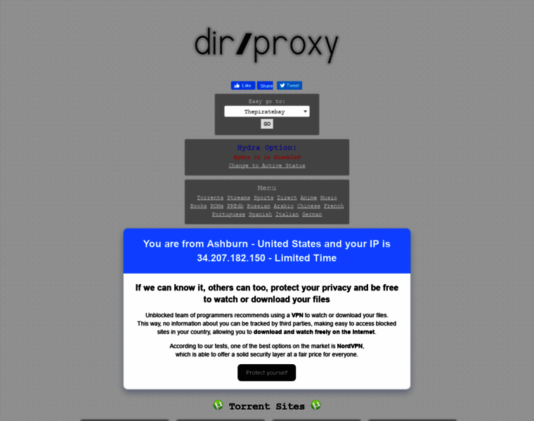 Dirproxy.blue thumbnail